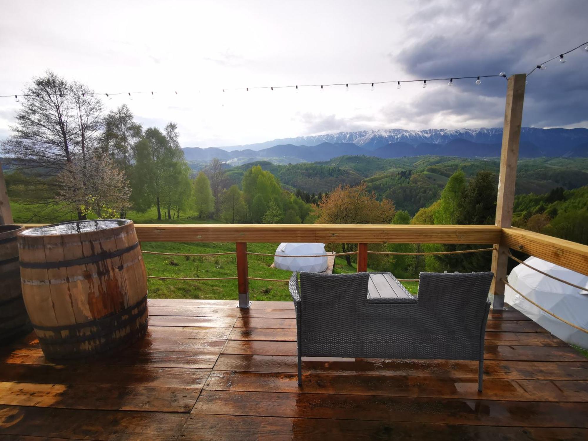 Glamping Zazen Hotell Drumu Carului Exteriör bild