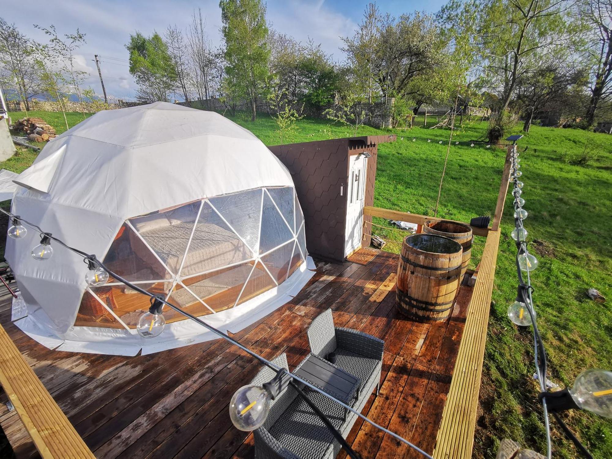 Glamping Zazen Hotell Drumu Carului Exteriör bild