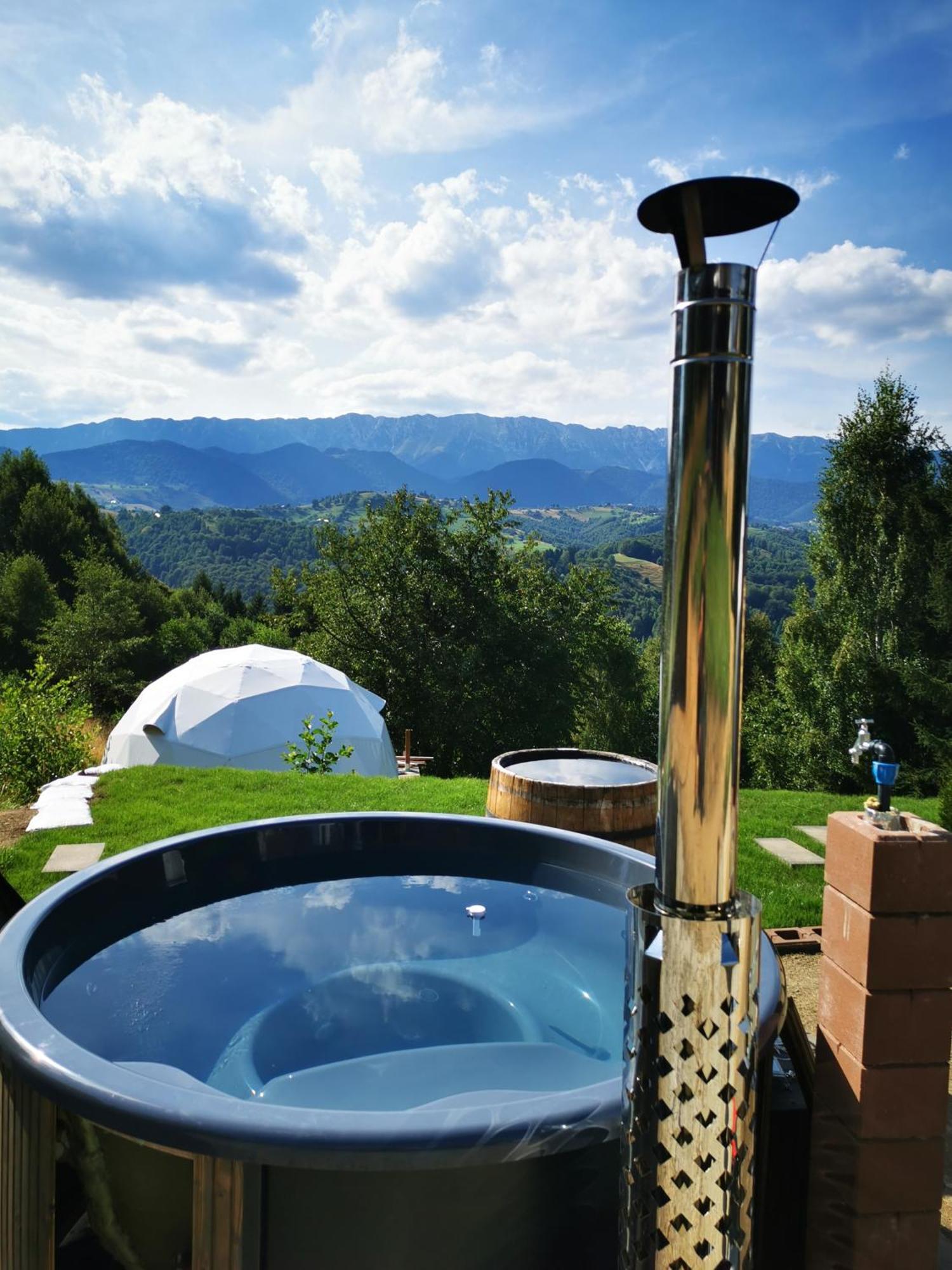 Glamping Zazen Hotell Drumu Carului Exteriör bild