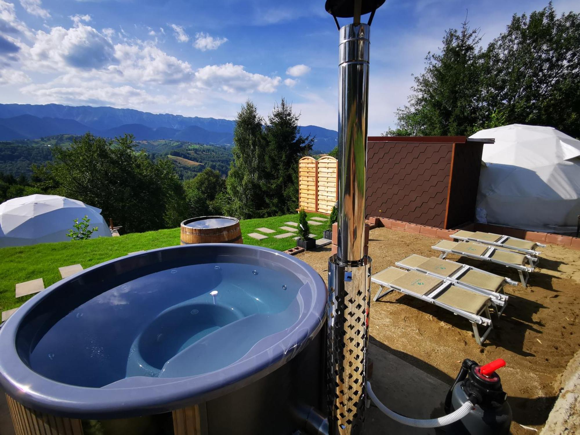 Glamping Zazen Hotell Drumu Carului Exteriör bild