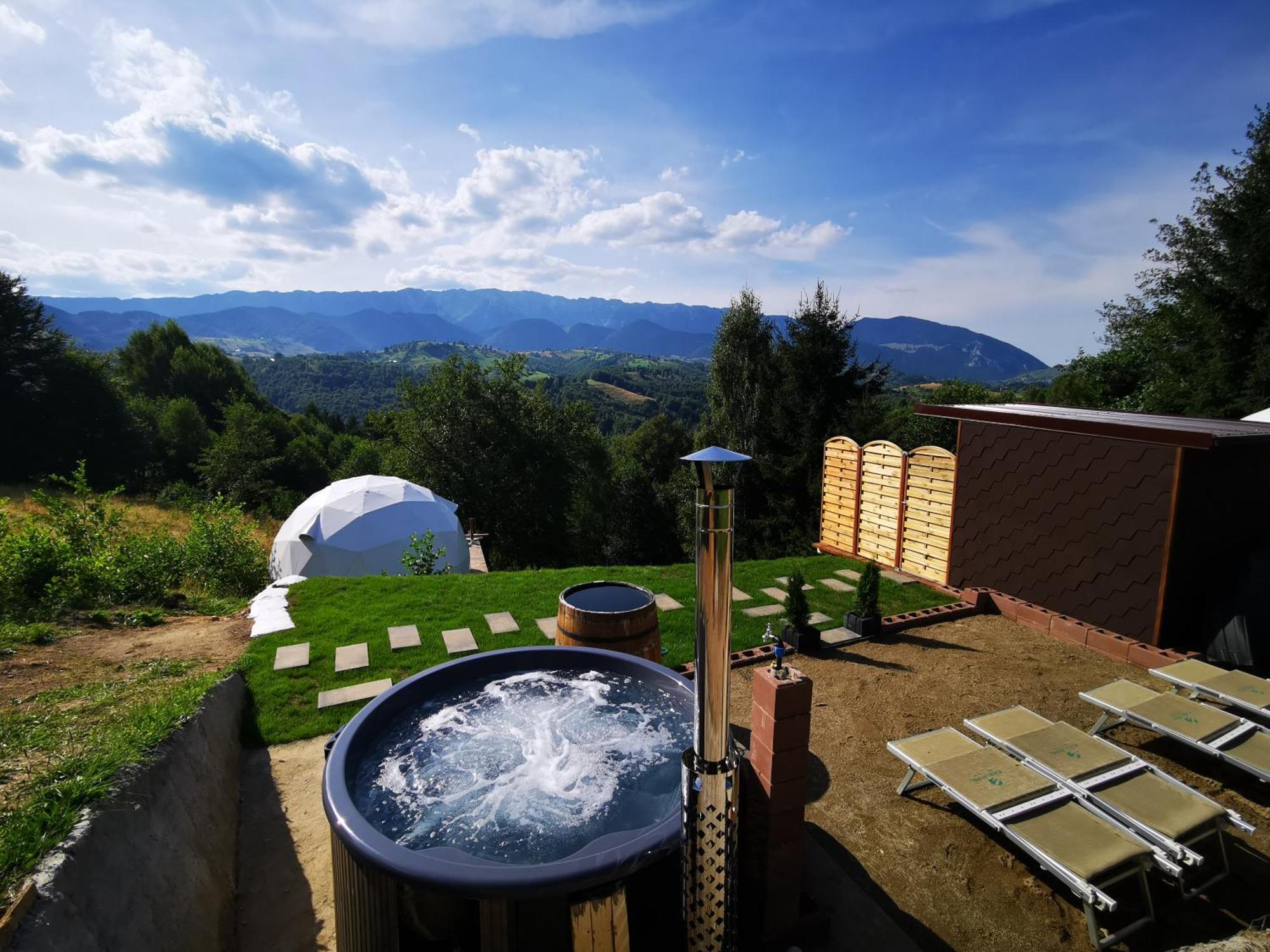 Glamping Zazen Hotell Drumu Carului Exteriör bild