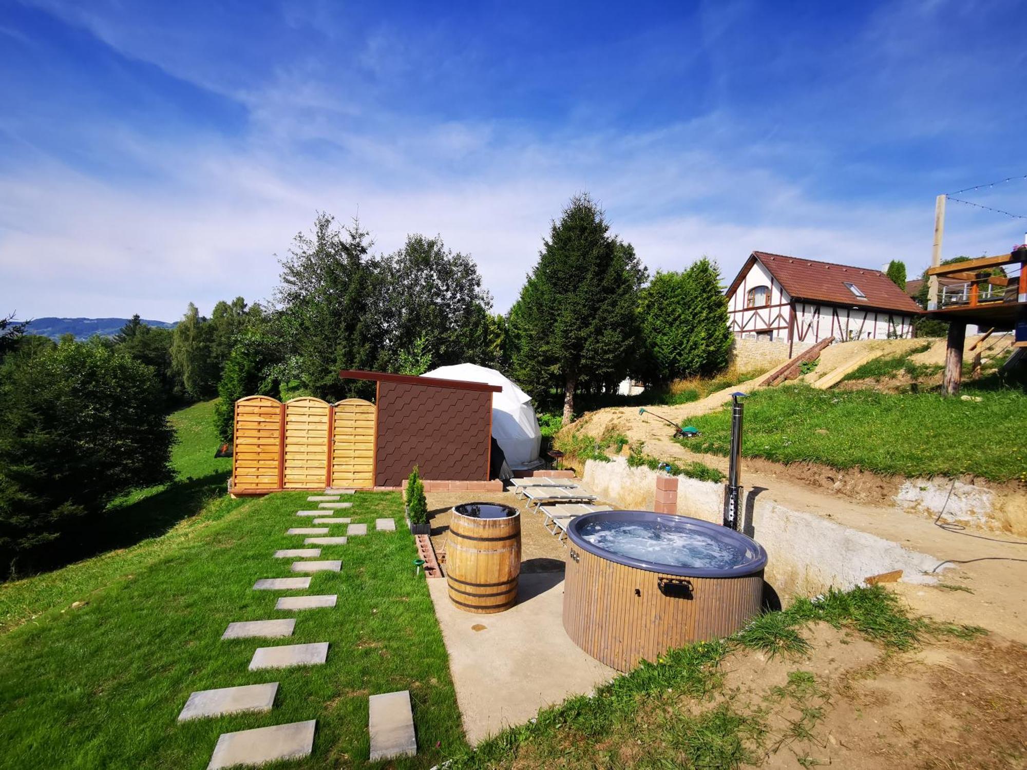 Glamping Zazen Hotell Drumu Carului Exteriör bild